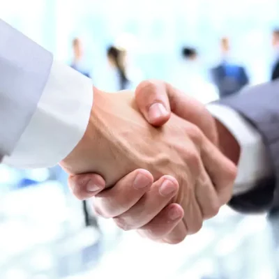 22501924 - closeup of a business handshake